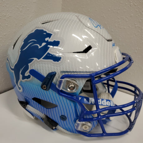 Calvin Johnson Autographed Megatron Lions Hydro Speed Flex Authentic Full Size