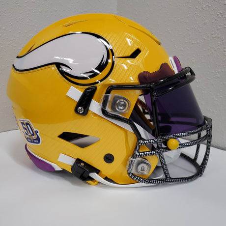 Cris Carter Autographed Vikings Hydro Speed Flex Authentic