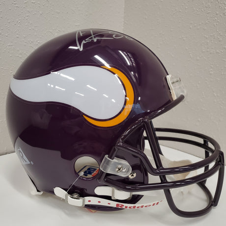 Cris Carter Autographed Vikings Pro Line