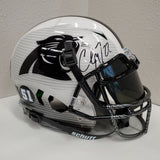 Christian McCaffery Autographed Panthers Hydro Schutt Authentic