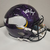 Brett Favre Autographed Vikings Hydro Speed Authentic