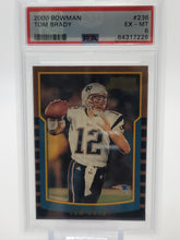 Load image into Gallery viewer, Tom Brady 2000 Bowman 236 PSA 6 S3323
