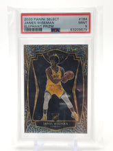 Load image into Gallery viewer, James Wiseman 2020 Select Elephant Prizm Premier Level 184 PSA 9 S3356
