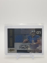 Load image into Gallery viewer, Matthew Stafford 2010 Absolute Marks of Fame 14 #03/15 S3595
