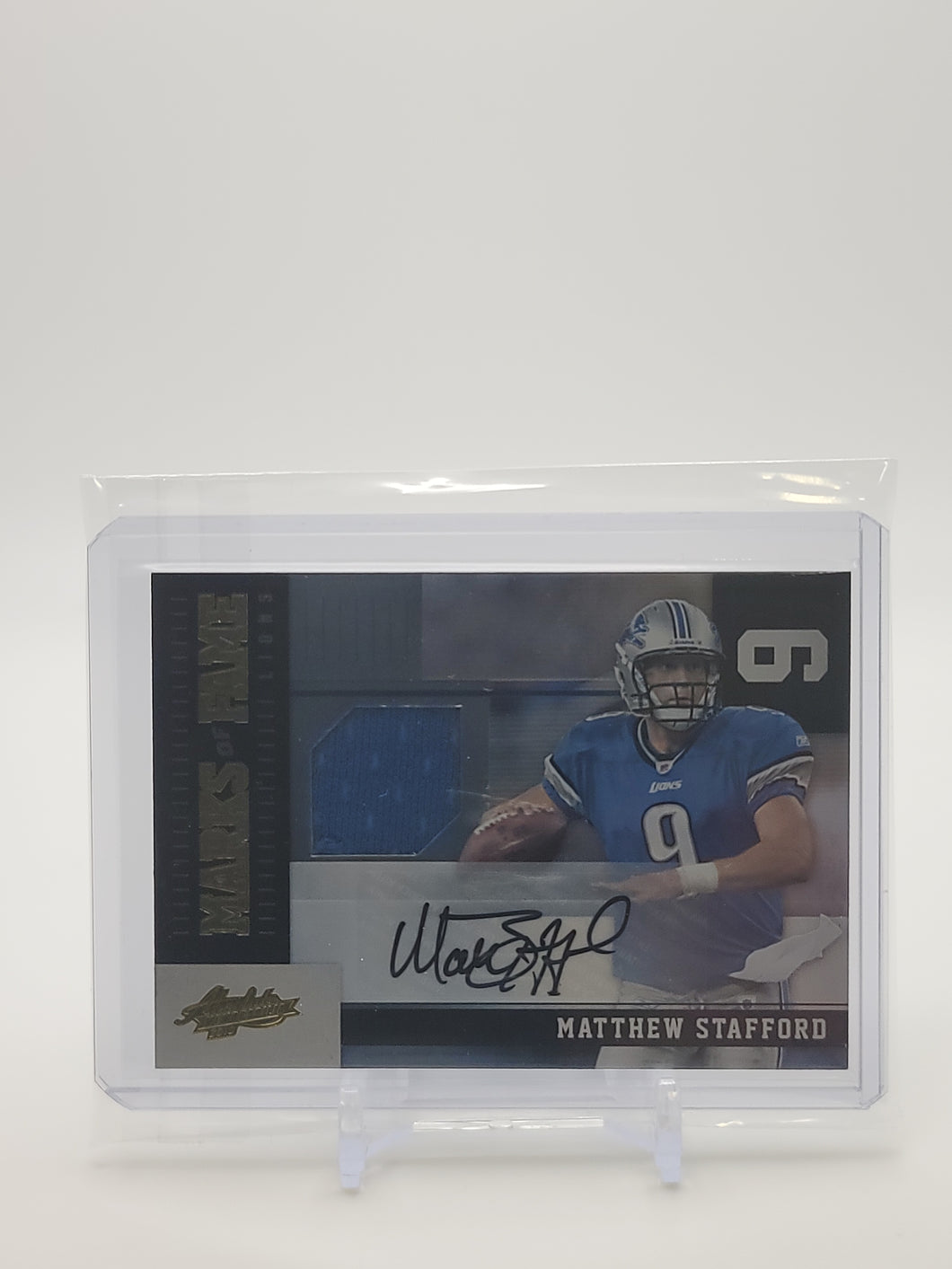 Matthew Stafford 2010 Absolute Marks of Fame 14 #03/15 S3595