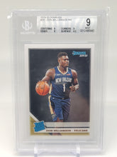 Load image into Gallery viewer, Zion Williamson 2019 Donruss Rated Rookie 201 BGS 9  S4171
