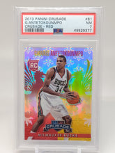 Load image into Gallery viewer, Giannis Antetokounmpo 2013 Crusade Red 61#320/349 PSA 7  S4162
