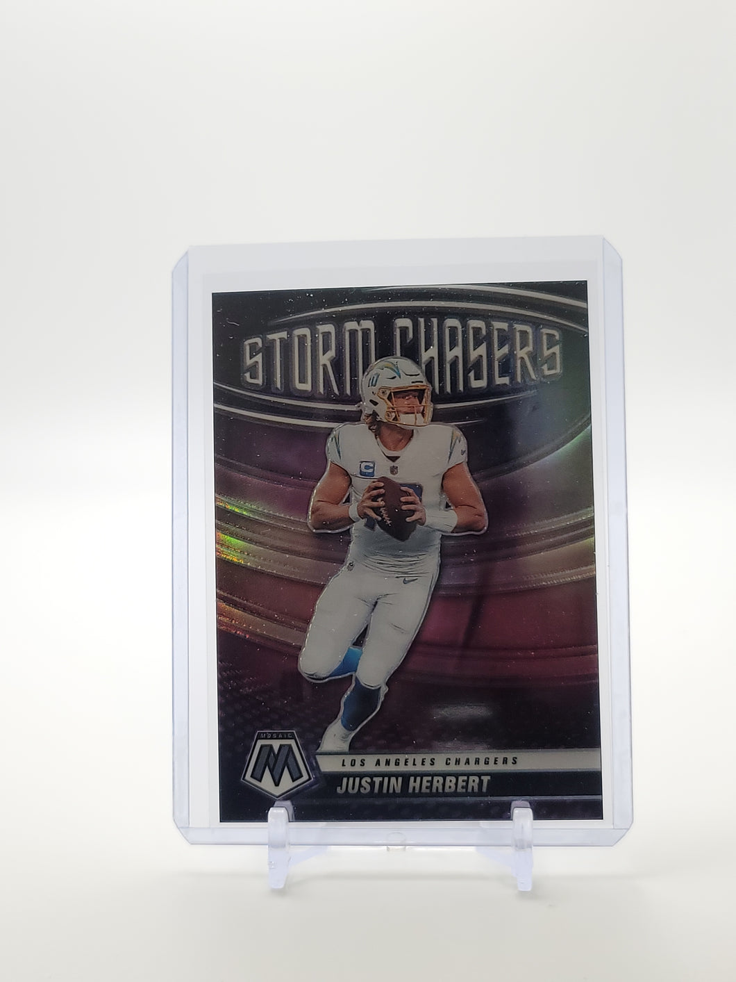Justin Herbert - 2022 Mosaic Football Storm Chasers Case Hit SC-4 SSP!!!   S4260