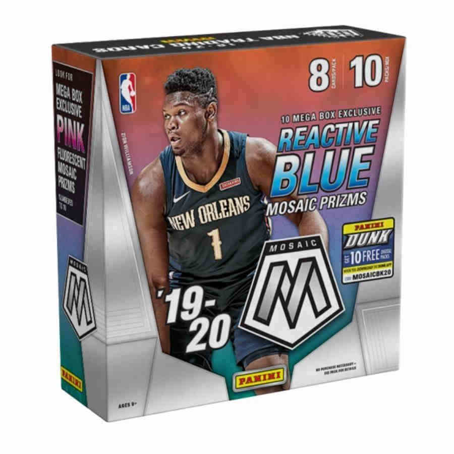 2019-20 Panini Mosaic Basketball Mega Box