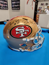 Load image into Gallery viewer, Joe Montana / Jerry Rice Full Size Authentic Helmet
