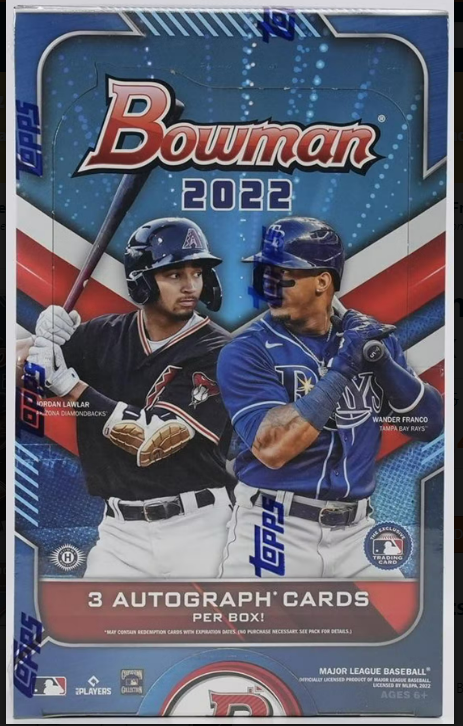 2022 Bowman Baseball HTA Jumbo Hobby