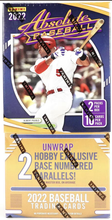 Load image into Gallery viewer, 2022 Panini Absolute Baseball Hobby
