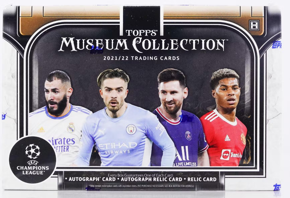 2021-22 Topps UEFA Champions League Museum Collection Soccer Hobby