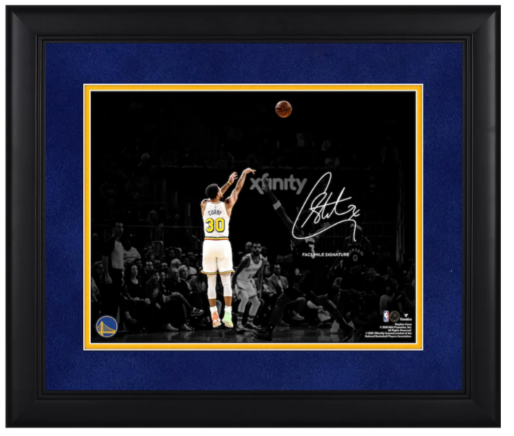 Stephen Curry Golden State Warriors Framed 11