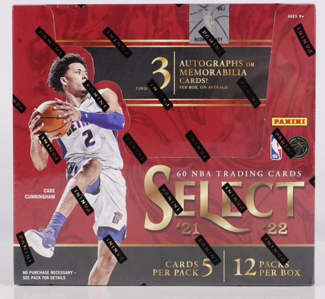 2021-22 Panini Select Basketball Hobby