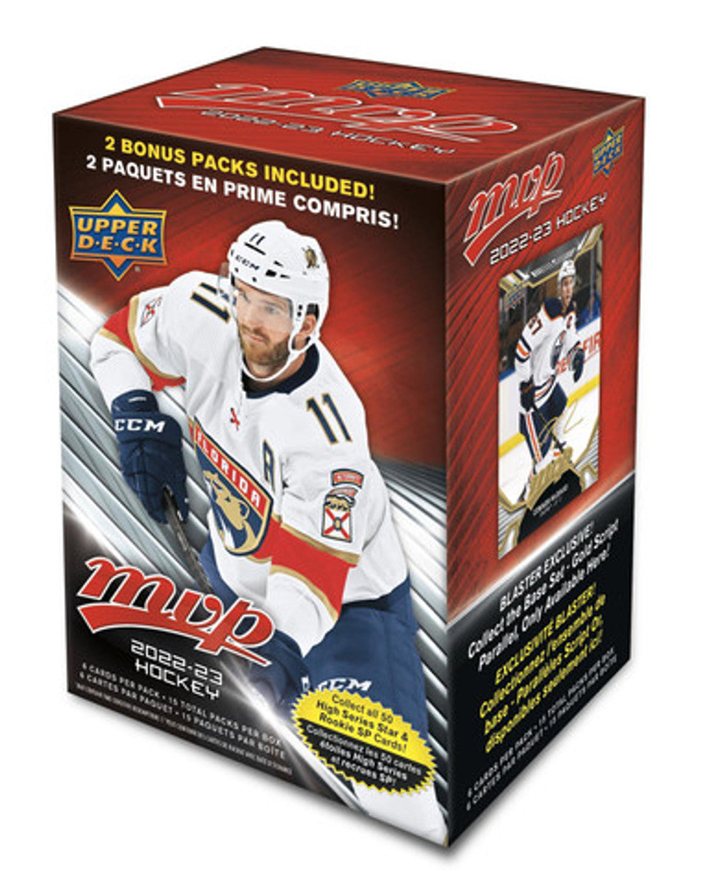 22-23 Upper Deck MVP Hockey Box Blaster