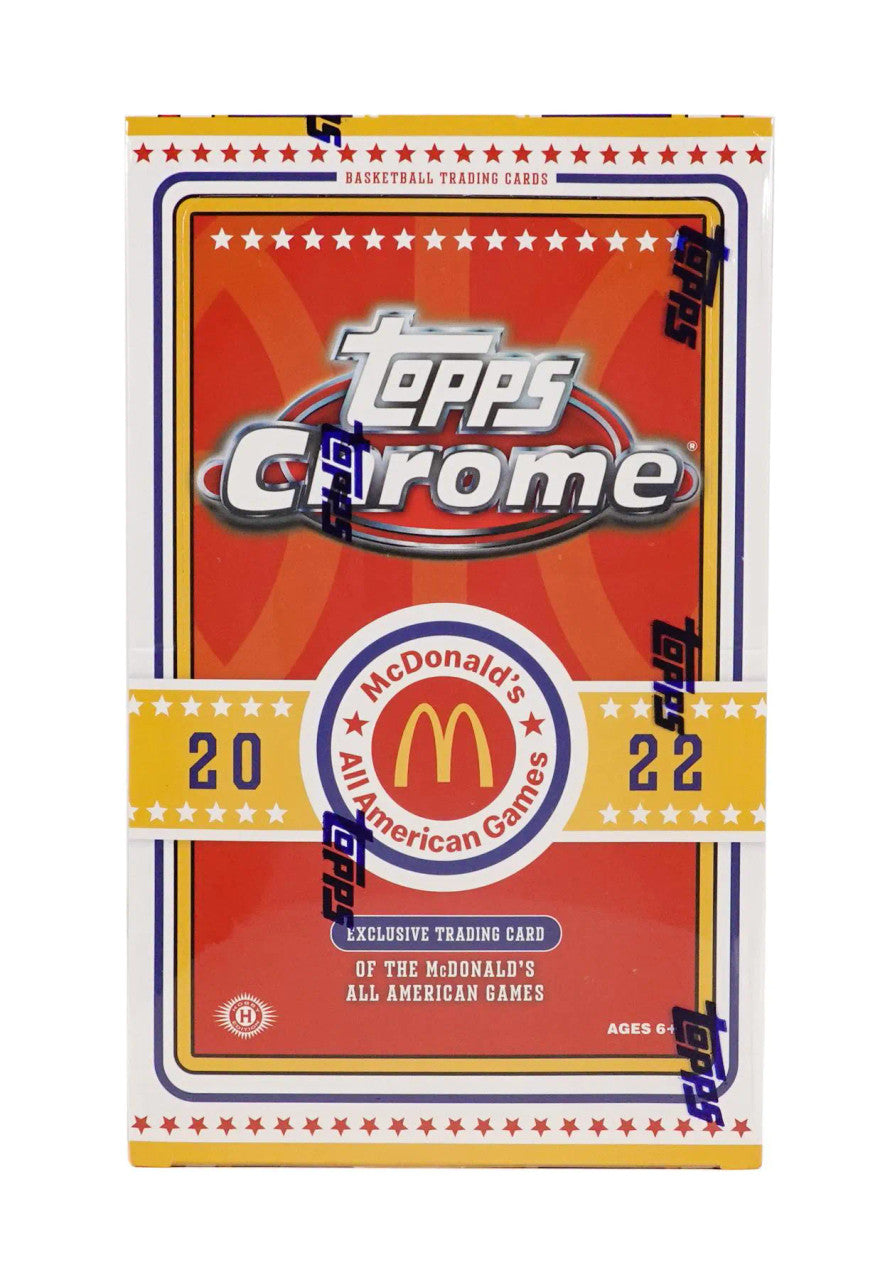 2022 Topps McDonalds All American Chrome Basketball