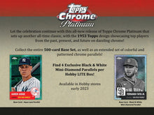 Load image into Gallery viewer, 2022 Topps Chrome Platinum Anniversary Baseball Lite Hobby
