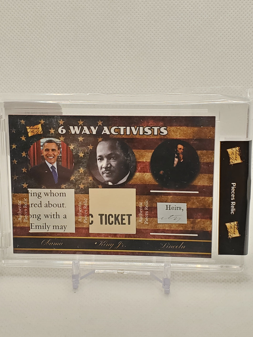 The Bar 2022 Pieces of the Past Obama, Martin Luther King Jr., Tubman, Lincoln S1886