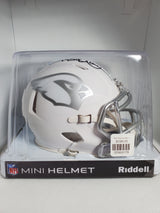 Kurt Warner Autographed Mini Helmet Cardinals Ice