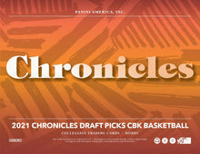 Load image into Gallery viewer, 2021 Panini Chronicles Draft Picks Collegiate Basketball Hobby
