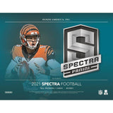 2021 Panini Spectra Football Hobby 8 Box CASE
