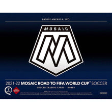 Load image into Gallery viewer, 2021-22 Panini Mosaic (FIFA) Road to World Cup Soccer Hobby
