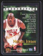 Load image into Gallery viewer, Michael jordan 1996 skybox electrifying #278
