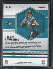 Load image into Gallery viewer, Trevor lawrence 2021 mosaic pink nfl debut #241
