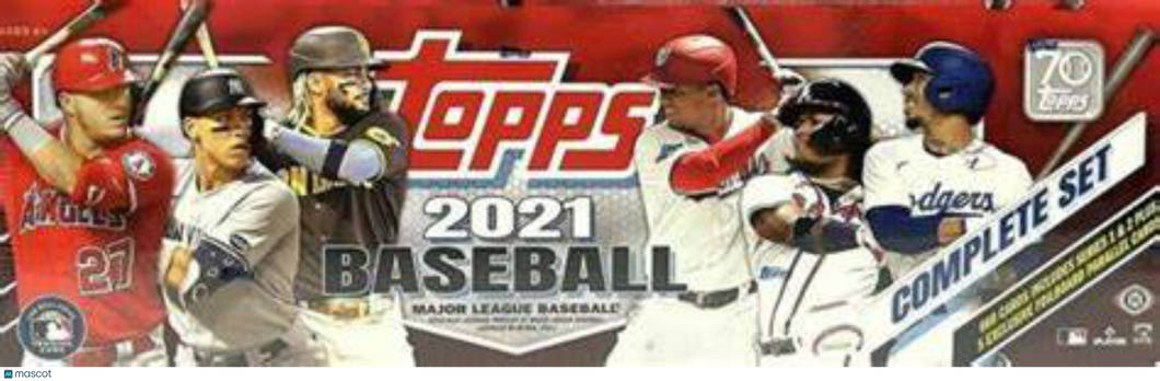 2021 Topps Complete Baseball Factory Set Hobby Box