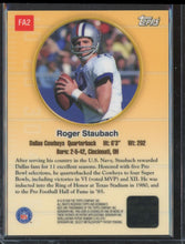 Load image into Gallery viewer, Roger staubach 1999 bowmans best franchise favorites auto #fa2
