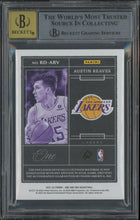 Load image into Gallery viewer, Austin Reaves 2021-22 Panini One And One Rookie Dual Jersey Autographs Blue /49 Bgs 9
