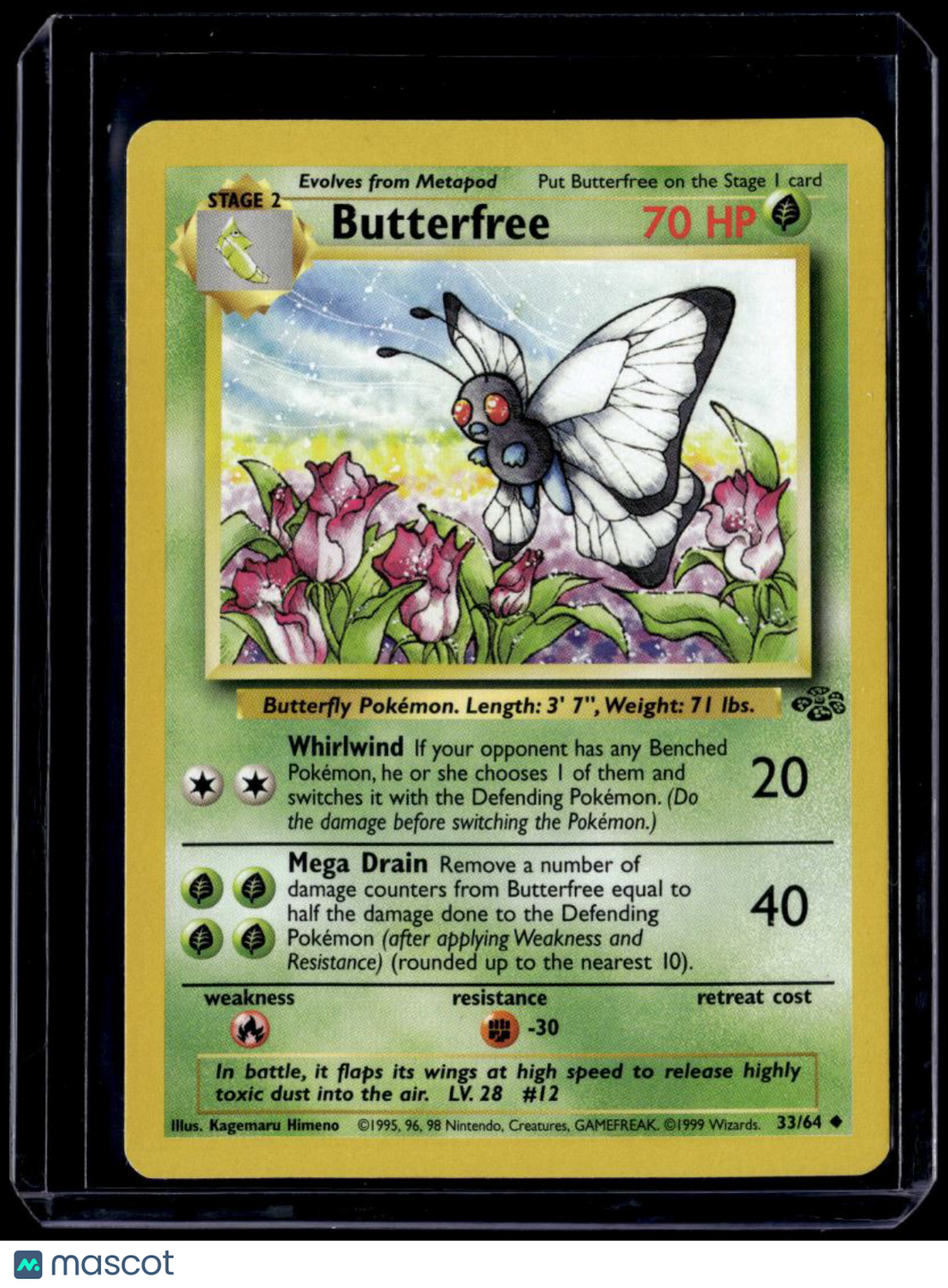 Butterfree 1999 Classic - Jungle #33