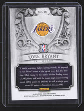 Load image into Gallery viewer, Kobe bryant 2014 excalibur nobility #16
