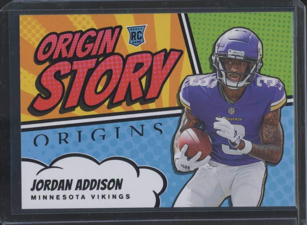 Jordan Addison Panini Origins Origin Story #os-ja