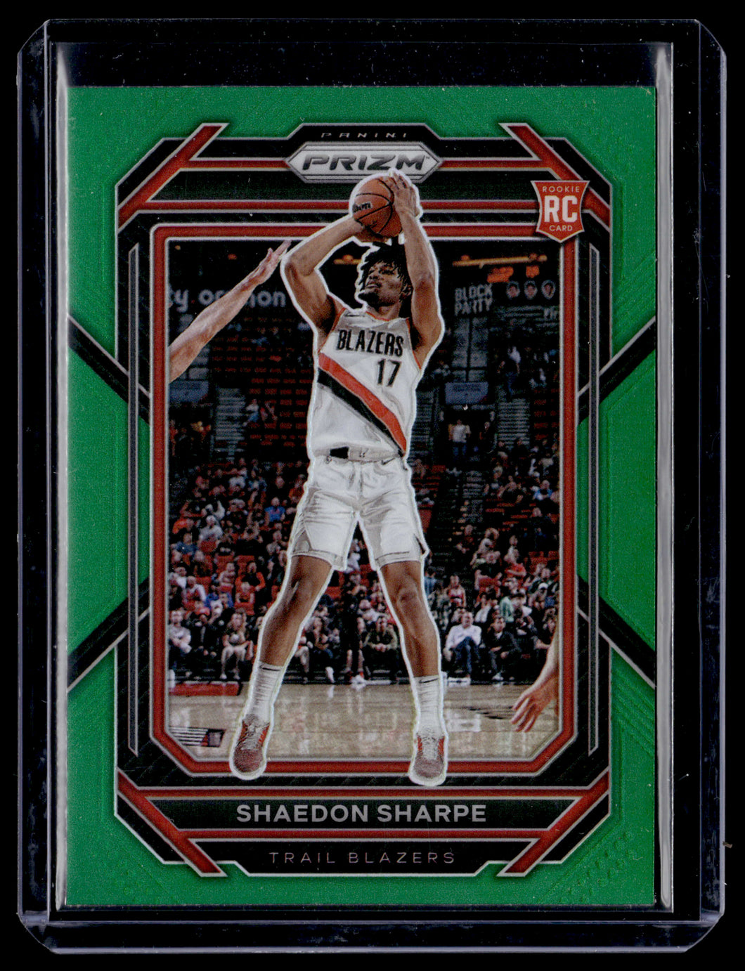 Shaedon Sharpe 2022 Prizm Basketball Green Prizm #250