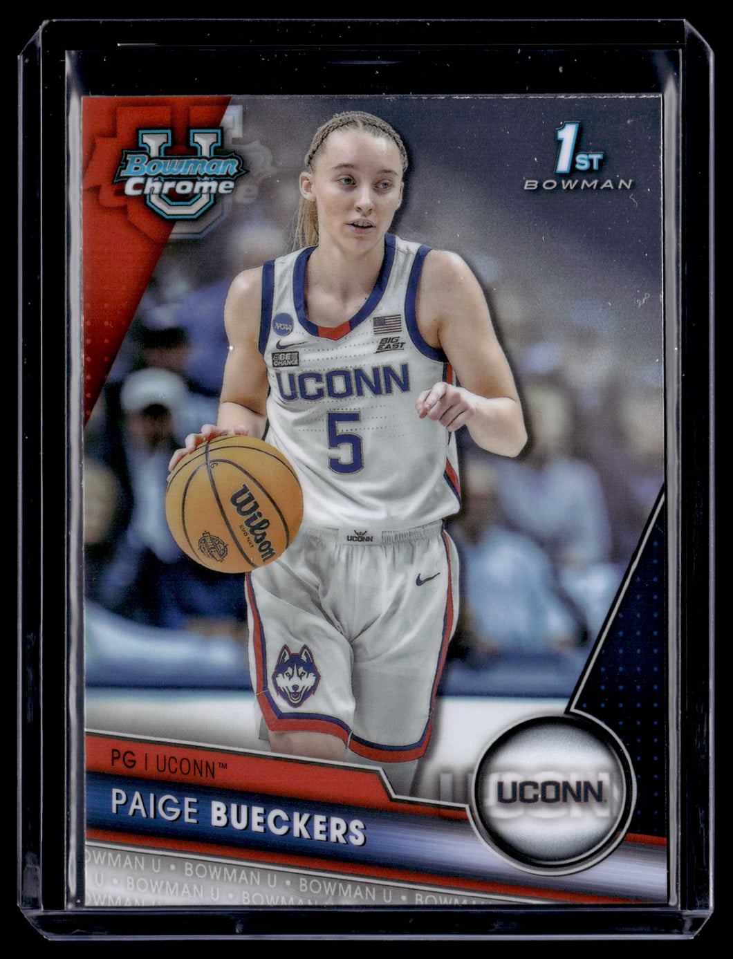 Paige bueckers bowman university chrome basketball #90