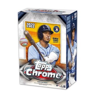 2022 Topps Chrome Baseball Trading Card Blaster Box