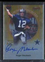 Load image into Gallery viewer, Roger staubach 1999 bowmans best franchise favorites auto #fa2
