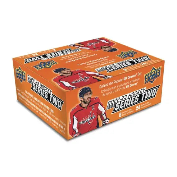 22-23 Upper Deck Series 2 Hockey - Retail Display 24ct