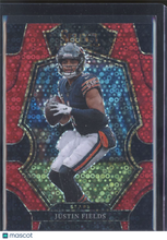 Load image into Gallery viewer, Justin Fields 2022 Select Red Disco Premier Level /49 #117

