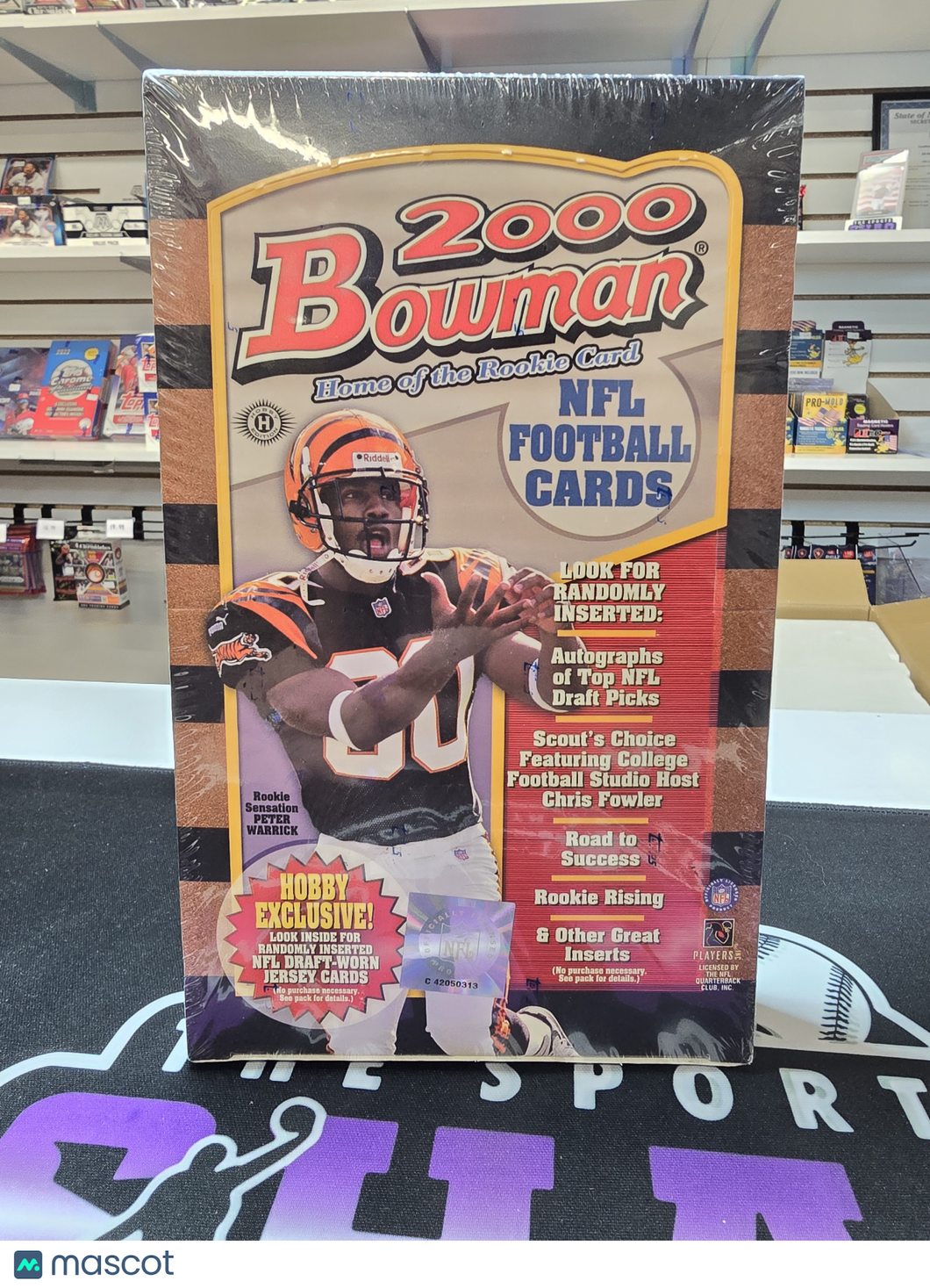 2000 Bowman Football Hobby Box