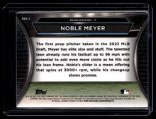 Load image into Gallery viewer, Noble Meyer 2023 Bowman Draft Night #bdn-3
