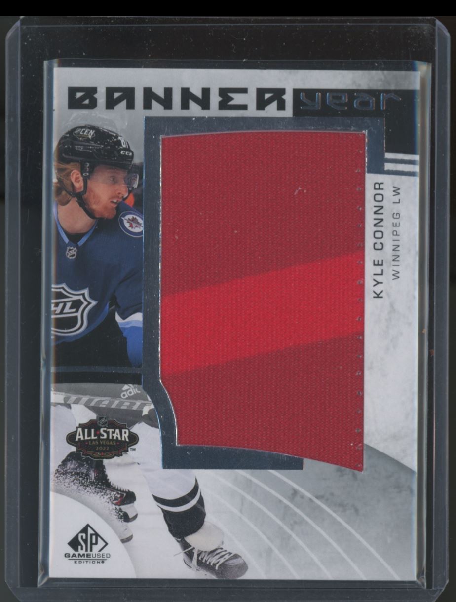 Kyle Connor 2022 Sp Game Used Nhl All-star Game Banner Year Relics #byas-kc