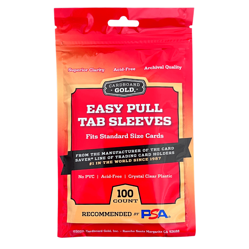 Easy Pull Tabbed Card Sleeves (Standard/Regular)