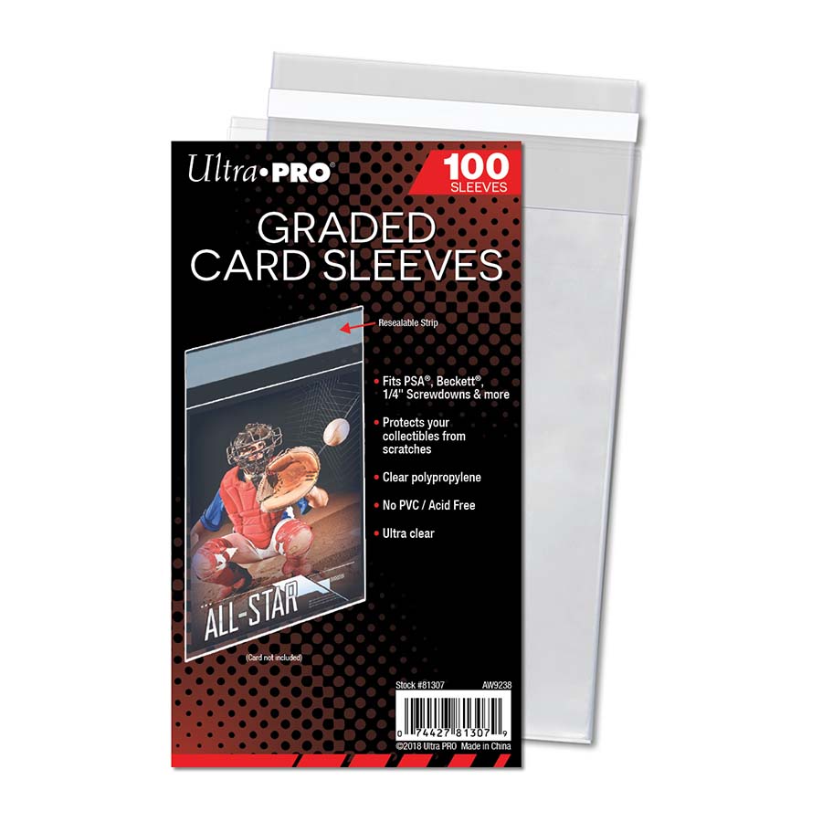 Ultra Pro: Soft Sleeves - For Graded Cards Resealable