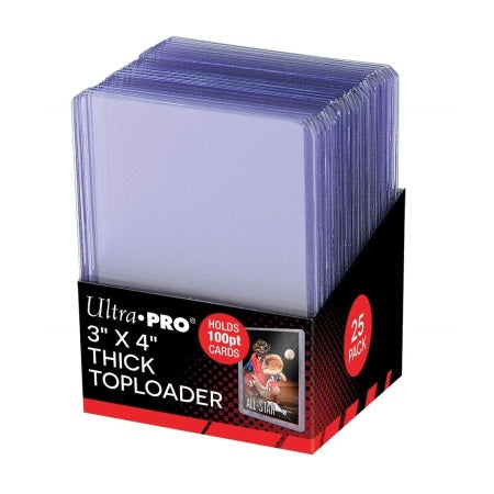 ULTRA PRO: TOPLOADER - 3X4 100 POINT SUPER THICK