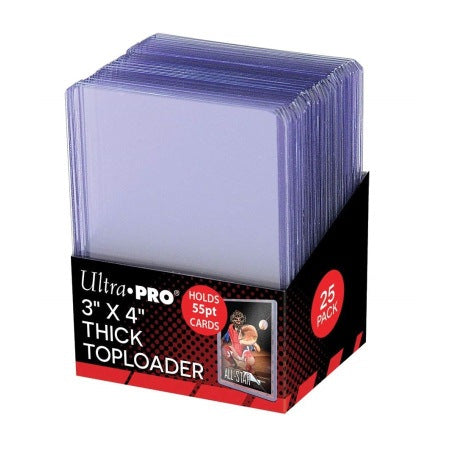 Ultra Pro: Toploader - 3X4 55 Point